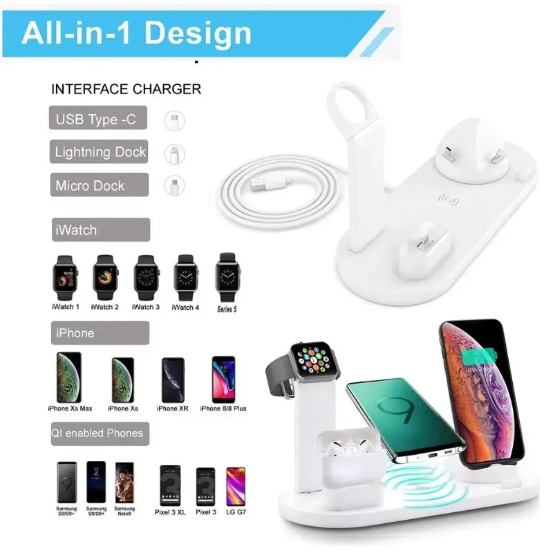 Speedcharge Ultra Carregador por indução 7 em 1 - Sem fio e Ultra rápido