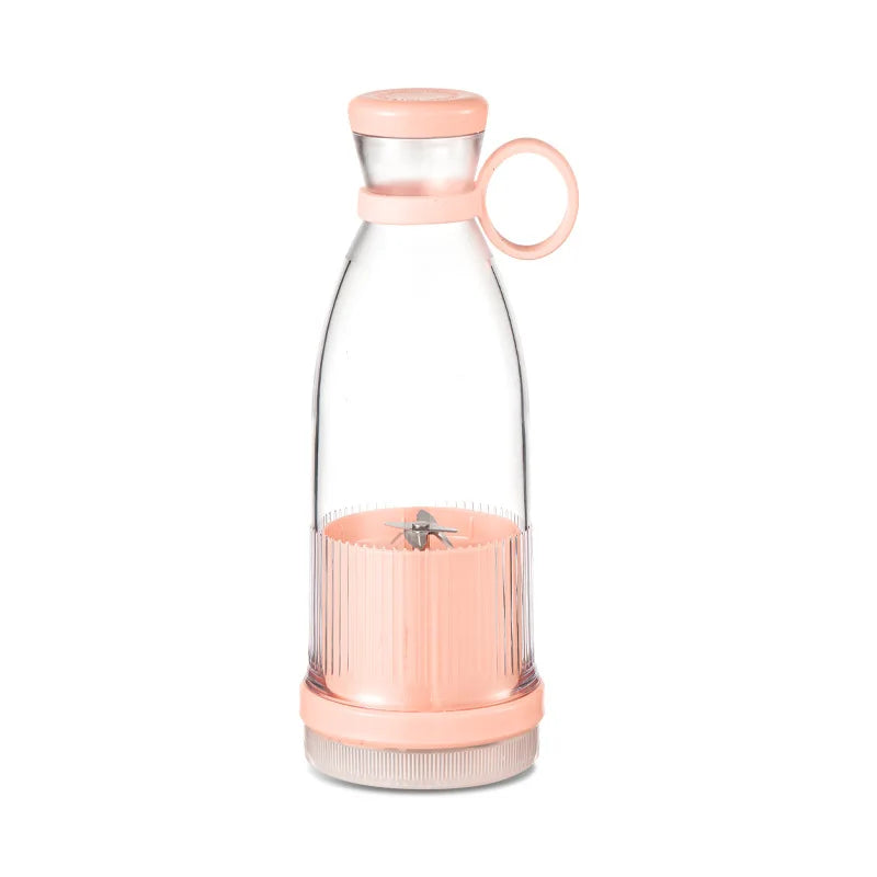 Copo espremedor elétrico usb portátil, liquidificador de 6 lâminas TopBlender