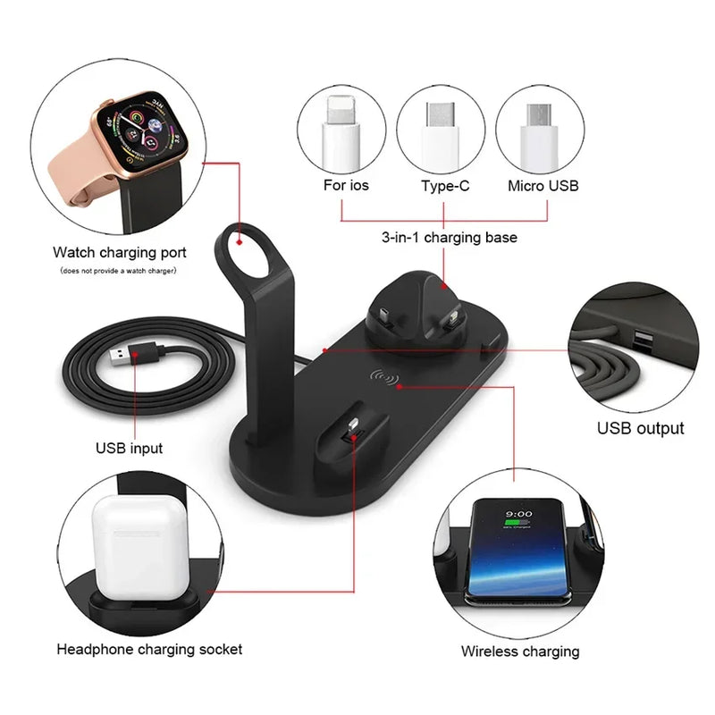 Speedcharge Ultra Carregador por indução 7 em 1 - Sem fio e Ultra rápido